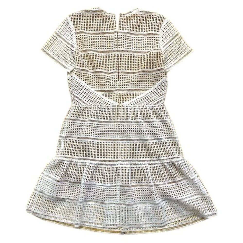 Self-Portrait Women's White Patchwork Embellished… - image 3